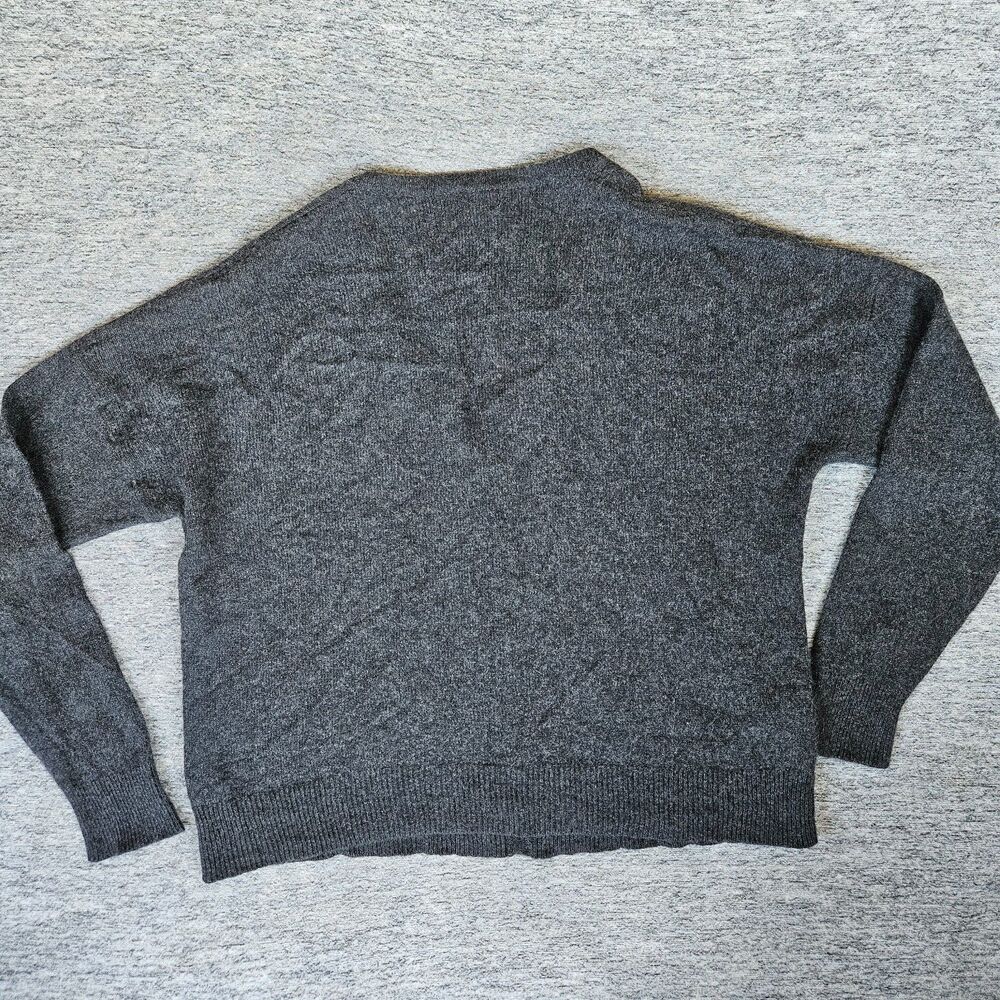 Patagonia Grey Cardigan Sweater Cashmere and Wool Size Large Women's Button Up - Picture 2 of 6